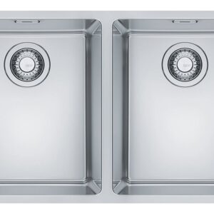 Franke MRX 120 34-34 Maris Lavello 2 vasche sottotop 71 x 40 - inox satinato