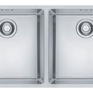 Franke MRX 120 40-40 Maris Lavello 2 vasche sottotop 83 x 40 - inox satinato