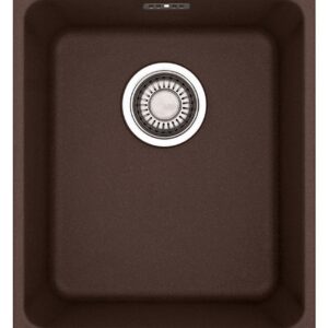 Franke KBG 110-34 Kubus Sottotop Lavello sottotop 34 x 40 marrone scuro