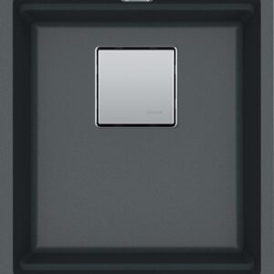 Franke KNG 110-37 Kubus 2 Lavello 1 vasca sottotop 37 x 42 - grafite