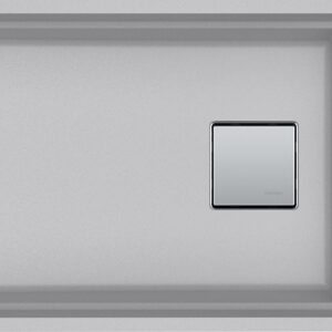 Franke KNG 110-62 Kubus 2 Lavello 1 vasca sottotop 62 x 42 - alluminio