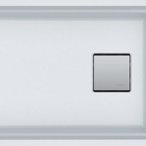 Franke KNG 110-62 Kubus 2 Lavello 1 vasca sottotop 62 x 42 - bianco