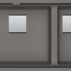 Franke KNG 120 Kubus 2 Lavello 1 vasca e 1/2 sottotop 72 x 42 - stone grey