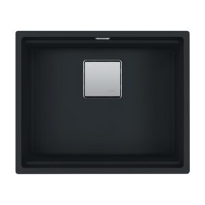 Franke KNG 110-52 Kubus 2 Lavello 1 vasca sottotop 52 x 42 cm - black matt