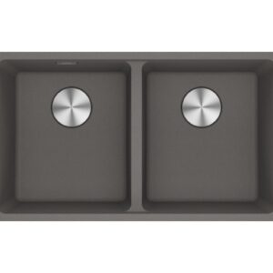 Franke MRG 120-35-35 Maris Lavello 2 vasche sottotop 75 x 43 cm - stone grey