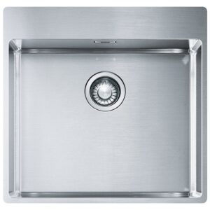 Franke BXX 210-50 TL Box Lavello 1 vasca semifilo/filotop 53 x 51 - inox satinato