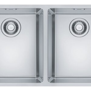 Franke MRX 220 34-34 Maris Lavello 2 vasche semifilo/filotop 74 x 44 - inox satinato