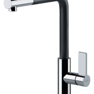 Franke NEPTUNE EVO DOCCIA Miscelatore cucina con doccetta - cromo/nero