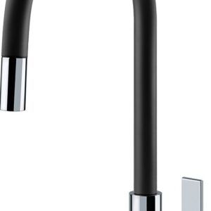 Franke AMBIENT DOCCIA Miscelatore cucina con doccetta - cromo/nero