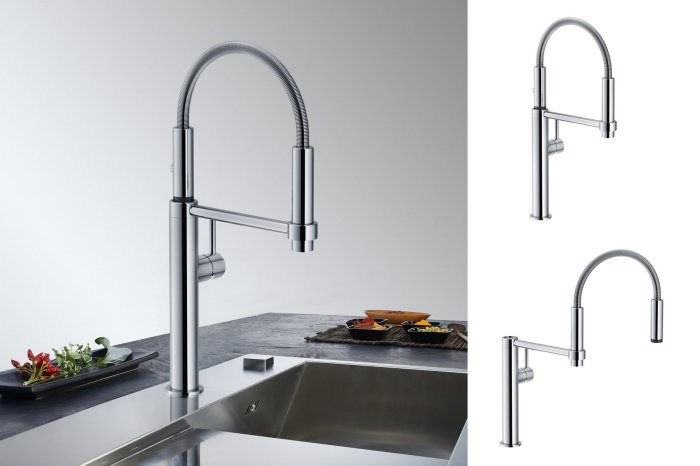 Franke PESCARA 360 DOCCIA Miscelatore cucina con doccetta - cromo - immagine 2