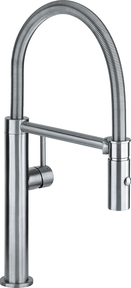 Franke PESCARA L DOCCIA Miscelatore cucina con doccetta - inox satinato