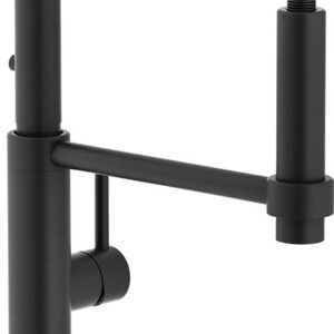 Franke PESCARA 360 DOCCIA Miscelatore cucina con doccetta - black matt