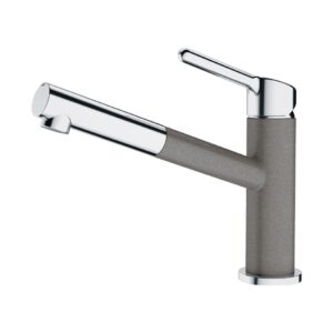 Franke ORBIT DOCCIA Miscelatore cucina con doccetta - cromo/stone grey