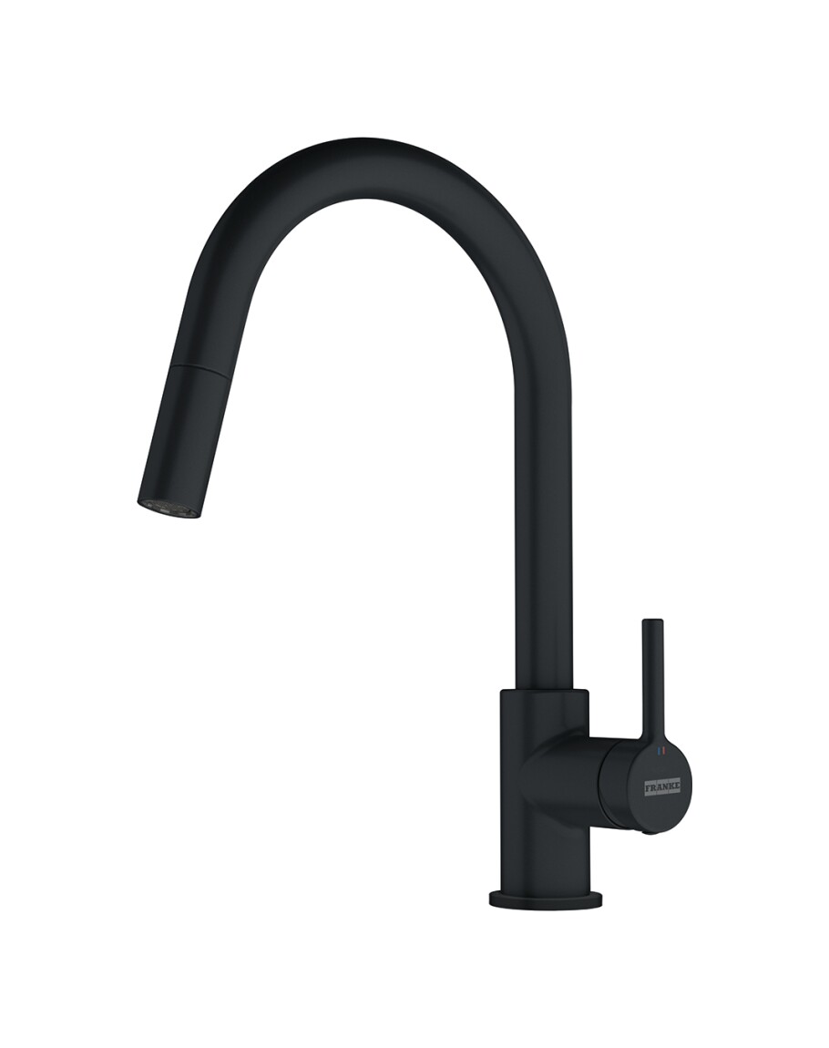Franke LINA DOCCIA Miscelatore cucina con doccetta - black matt