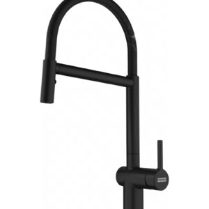 Franke ACTIVE SEMI-PRO Mythos Miscelatore cucina con doccetta - black matt