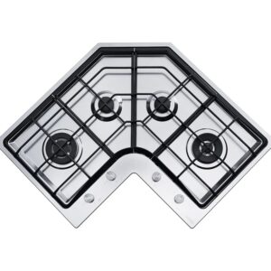 Franke FHNE COR 4 3G TC XS C Neptune Angolo Piano cottura a gas angolo cm. 83 x 83 - inox satinato