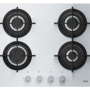 Franke FHCR 604 4G HE XA C New Crystal Piano cottura a gas cm. 59,3 - inox