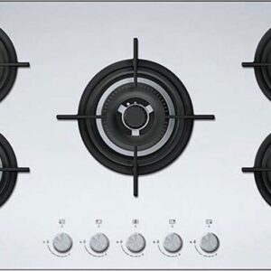 Franke FHCR 905 4G TC HE XA C New Crystal Piano cottura a gas cm. 88,3 - inox