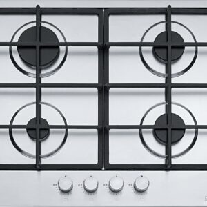 Franke FHSM 604 4G XS C Smart 600 Piano cottura a gas cm. 60 - inox satinato