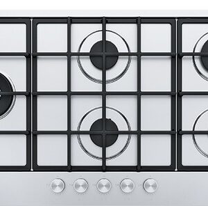 Franke FHSM 905 4G DCL XS C Smart Piano cottura 5 fuochi a gas cm 88 - inox satinato