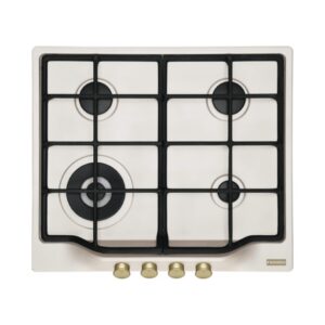 Franke FCH 604 3G TC C Country 600 Piano cottura a gas cm. 60 - bianco perla