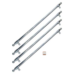 Bertazzoni Z901250 Heritage Kit maniglie per frigorifero cm 90 - inoxKit maniglie per frigorifero Bertazzoni Z901250