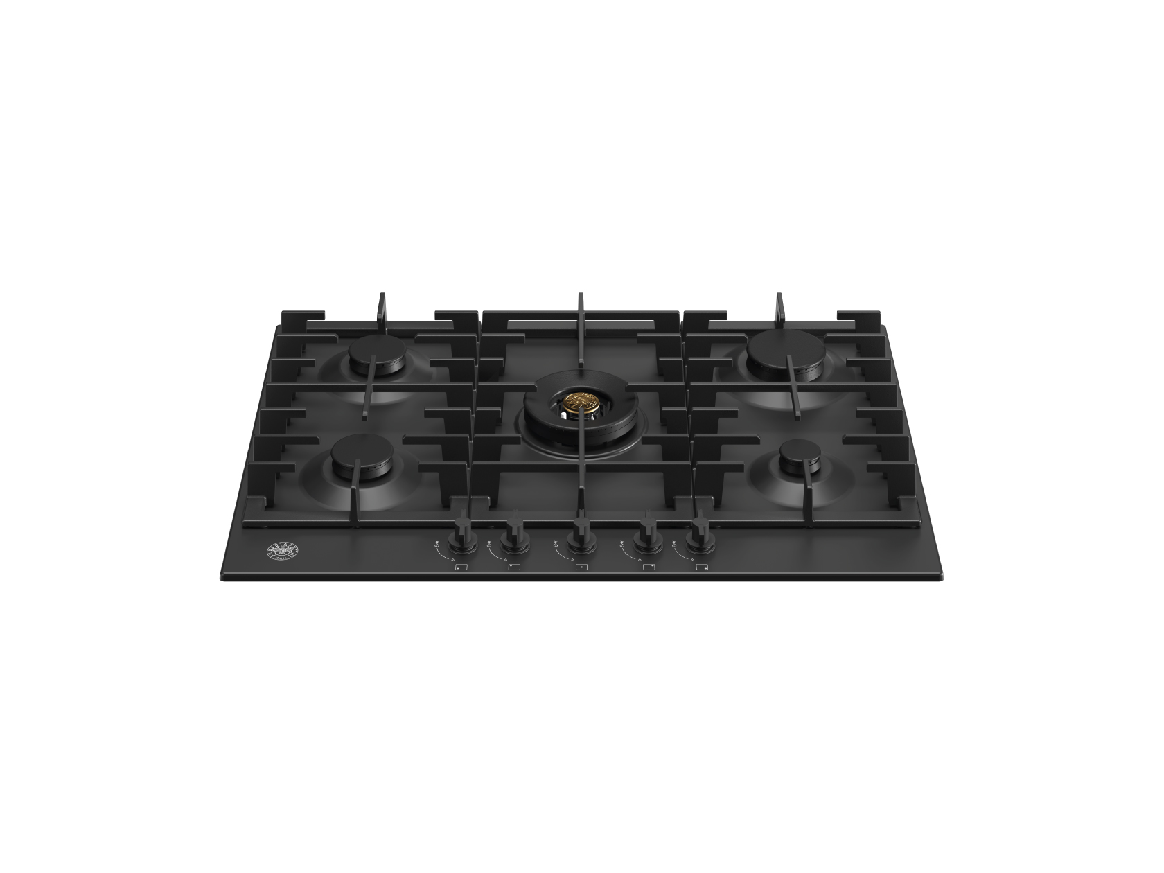 Bertazzoni P755CMODNE 75 cm piano gas con wok centrale