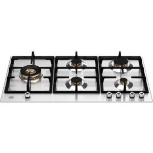 Bertazzoni P905LPROX 90 cm piano gas con dual wok laterale