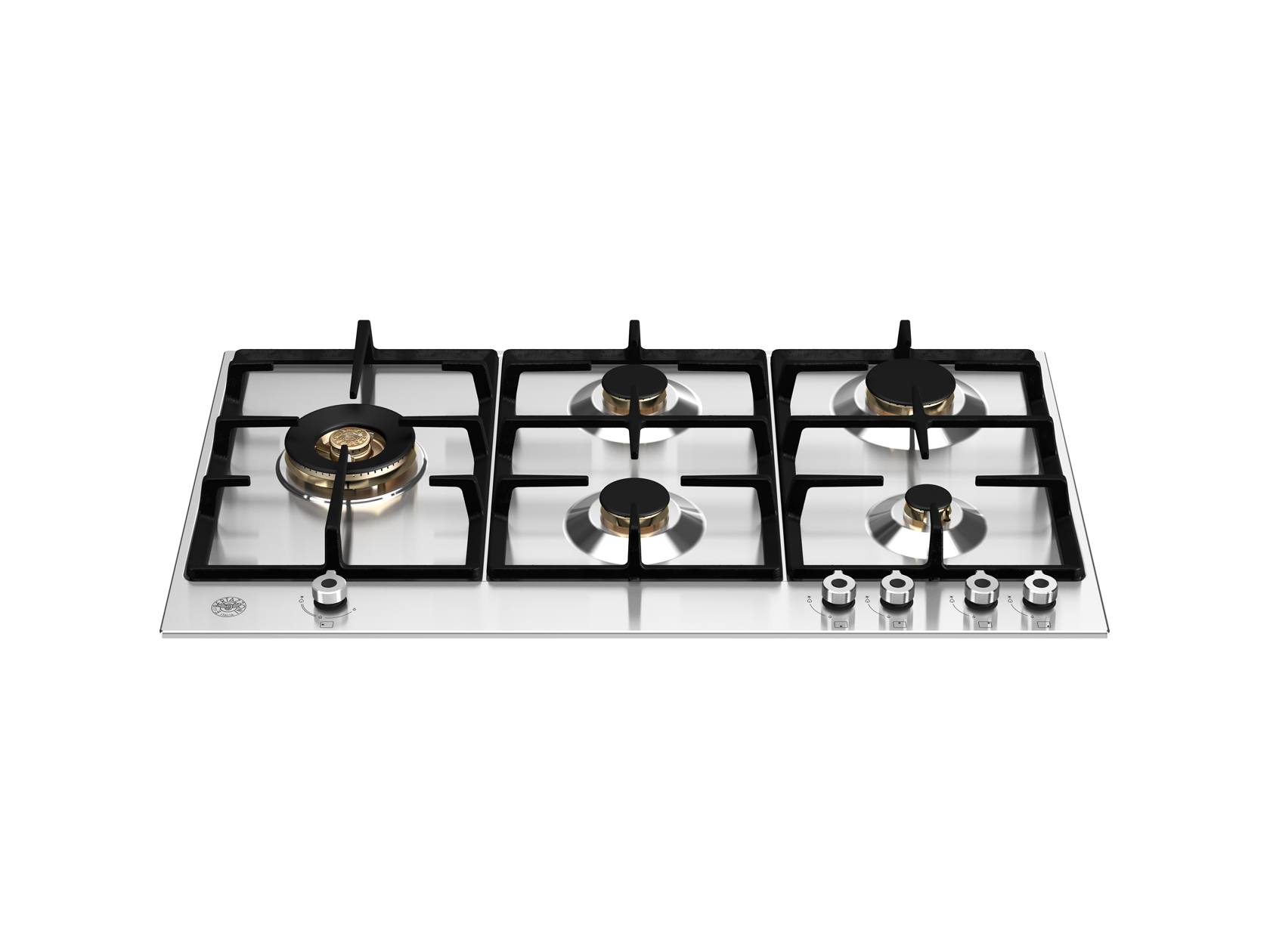Bertazzoni P905LPROX 90 cm piano gas con dual wok laterale