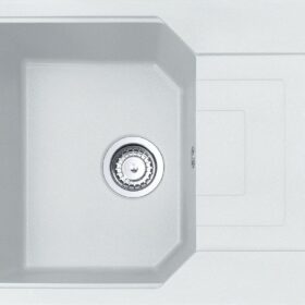 Franke UBG 611-62 Urban Lavello 1 vasca incasso/filotop 62 x 50 con gocciolatoio reversibile - bianco