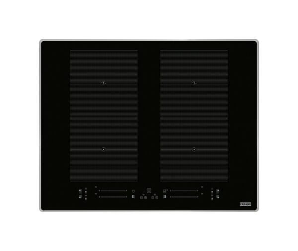 Franke FMA 654 I FP XS Maris Piano cottura a induzione cm. 66 - cristallo nero/cornice inox