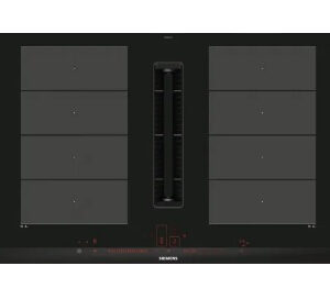 Siemens iQ700 EX875LX57E piano cottura Nero Da incasso 80 cm Piano cottura a induzione 4 Fornello(i)