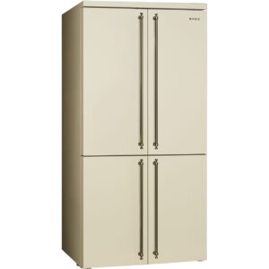 FRIGORIFERO SIDE-BY-SIDE 4P CREAM BRASS FQ60CPO5