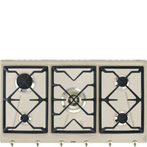PIANO COTTURA SMEG 4 FUOCHI+UR2 SRV896AVOGH2 COLONIALE