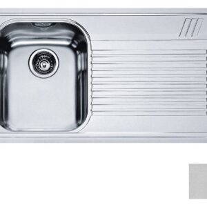 Franke AMT 611 Armonia Lavello 1 vasca incasso 86 x 50 con gocciolatoio destro - microdekor