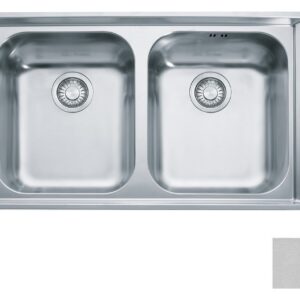 Franke NET 620 Neptune Lavello 2 vasche incasso 86 x 51 - microdekor