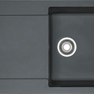 Franke MRG 611-L Maris Lavello 1 vasca incasso 97 x 50 con gocciolatoio reversibile - grafite