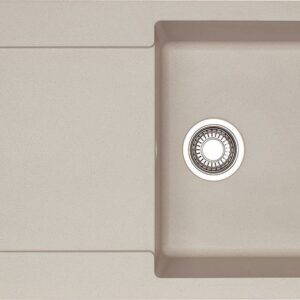 Franke MRG 611-L Maris Lavello 1 vasca incasso 97 x 50 con gocciolatoio reversibile - sahara