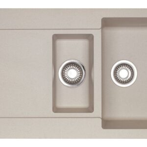 Franke MRG 651 Maris Lavello 1 vasca e 1/2 incasso 97 x 50 con gocciolatoio reversibile - sahara