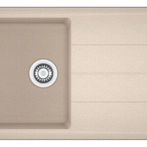Franke BFG 611-78 Boston Lavello 1 vasca incasso 78 x 50 con gocciolatoio reversibile - avena