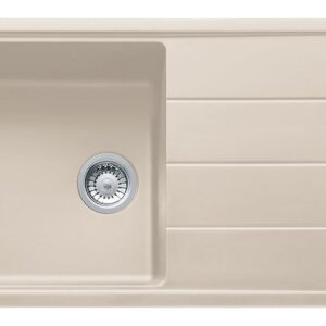 Franke BFG 611-97 Boston Lavello 1 vasca incasso 97 x 50 con gocciolatoio reversibile - sahara