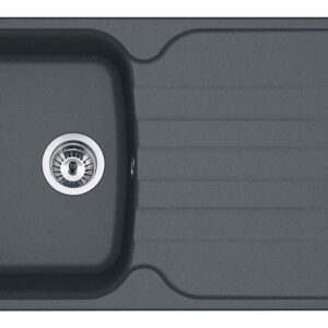 Franke AZG 611-86 Antea Lavello incasso 86 x 50 grafite - gocciolatoio reversibile