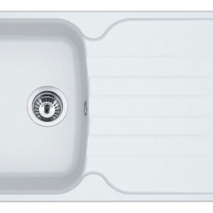 Franke AZG 611-86 Antea Lavello incasso 86 x 50 bianco - gocciolatoio reversibile