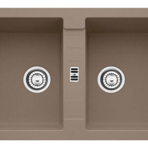 Franke MRG 620 Maris Lavello 2 vasche incasso 86 x 50 - oyster