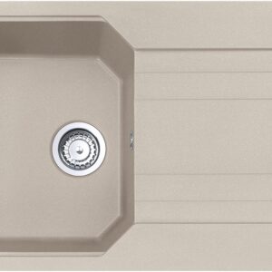Franke UBG 611-86 Urban Lavello 1 vasca incasso/filotop 86 x 50 con gocciolatoio reversibile - sahara