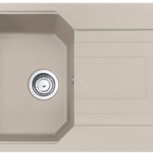 Franke UBG 611-78 Urban Lavello 1 vasca incasso/filotop 78 x 50 con gocciolatoio reversibile - sahara