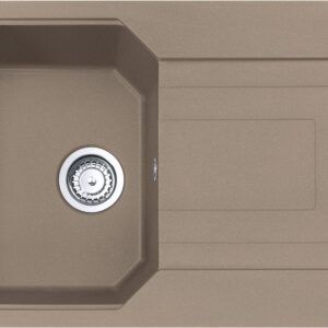 Franke UBG 611-78 Urban Lavello 1 vasca incasso/filotop 78 x 50 con gocciolatoio reversibile - oyster