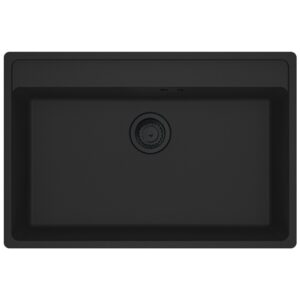 Franke MRG 610-72 TL Maris Lavello 1 vasca sopratop 76 x 51 cm - black matt