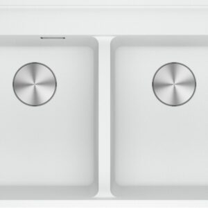 Franke MRG 620-35-35 TL Maris Lavello 2 vasche incasso 76 x 51 - bianco