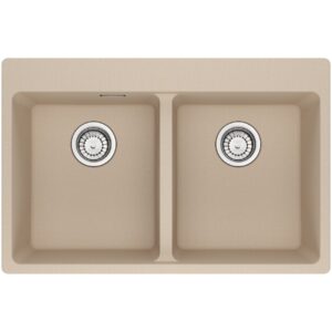 Franke MRG 620-34-34 TL Maris Lavello 2 vasche incasso 76 x 50 - avena